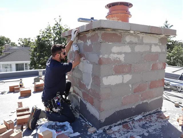 Advanced chimney repair process by West Warwick Chimney Sweep in West Warwick, RI