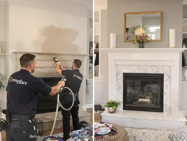 Professional soot removal by West Warwick Chimney Sweep team in West Warwick, RI